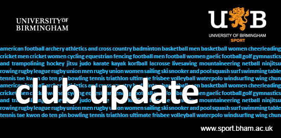 University of Birmingham Sport: E-newsletter