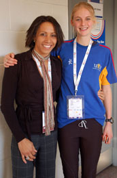 Hannah England & Kelly Holmes